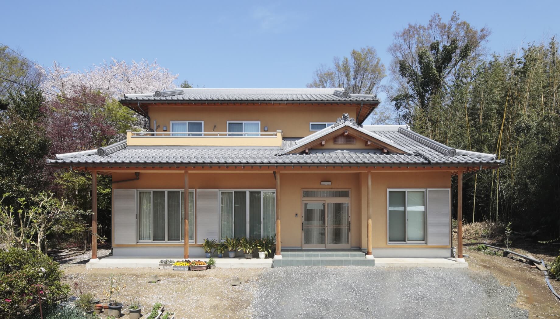 富士住建の純和風のひのきの家「檜日和」