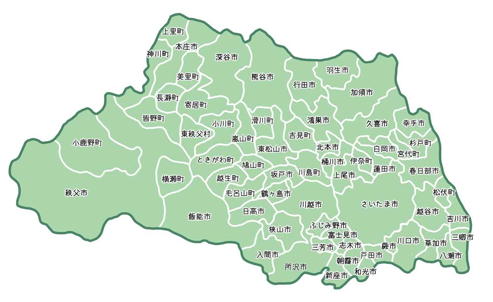 埼玉県地図