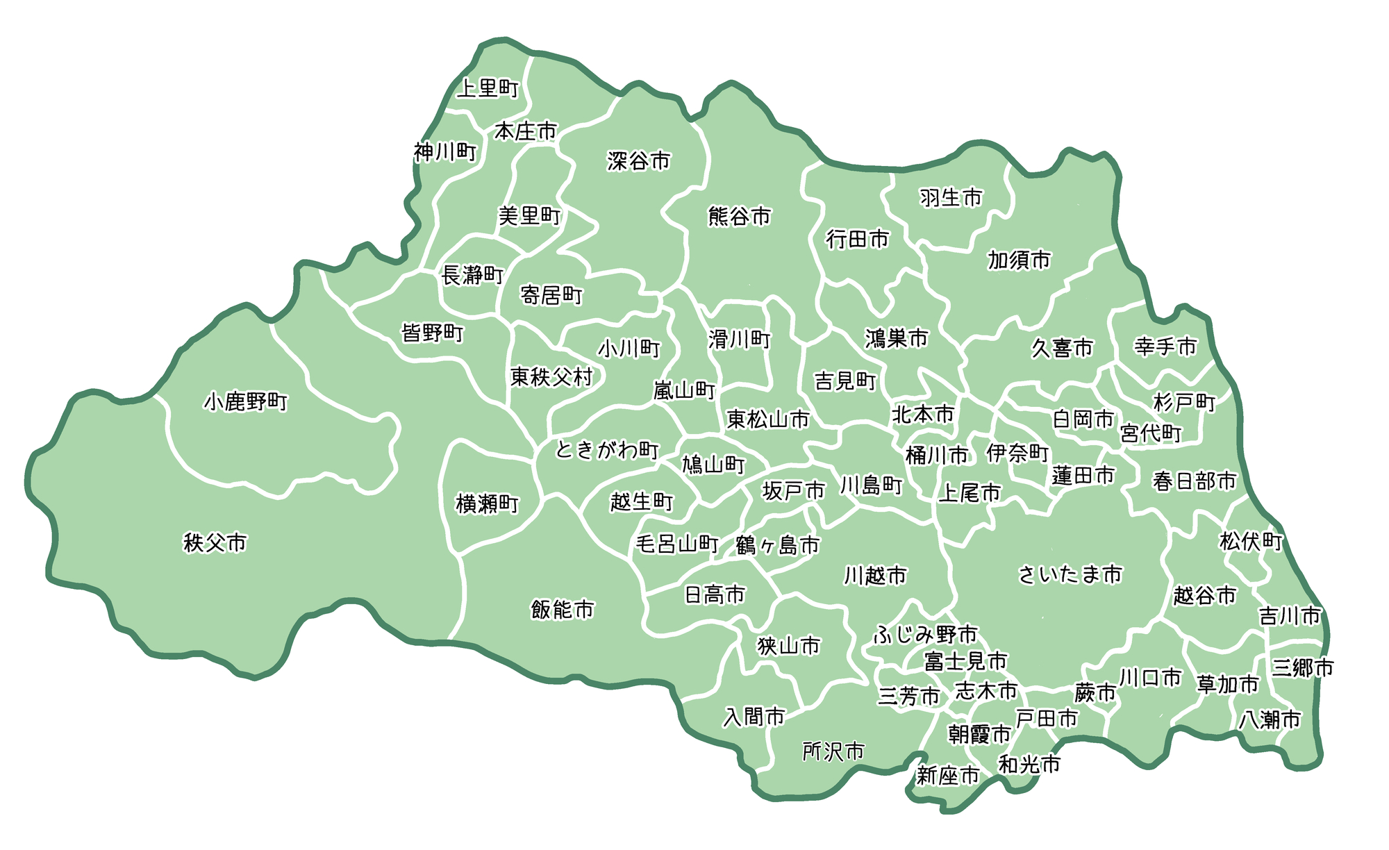 埼玉県地図