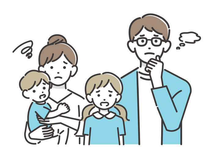 困る家族