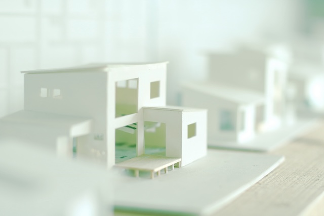 注文住宅の設計イメージ模型