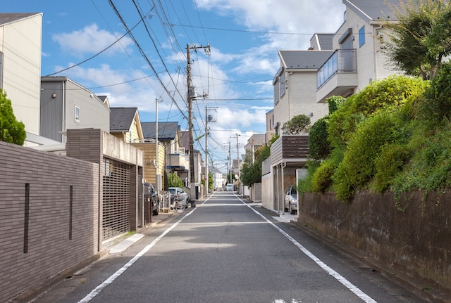 世田谷区の住宅街