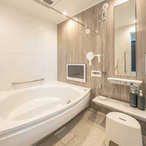 1.5坪のバスルーム