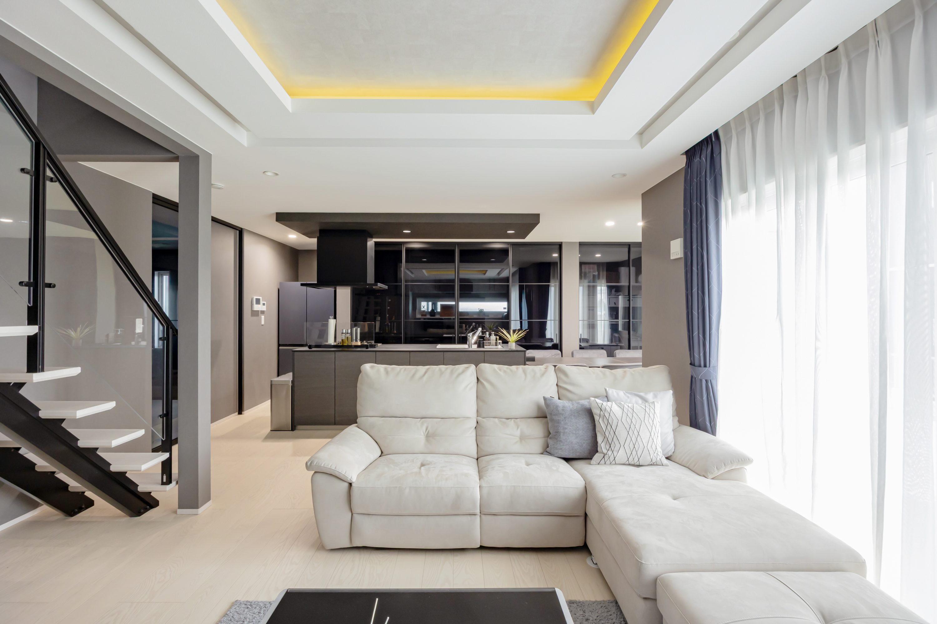 ホテルライクなリビング